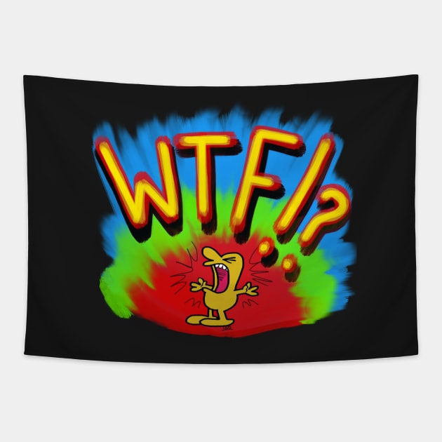 WTF!? Tapestry by wolfmanjaq