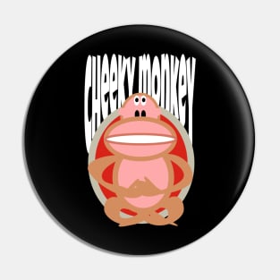 Cheeky Monkey Pin