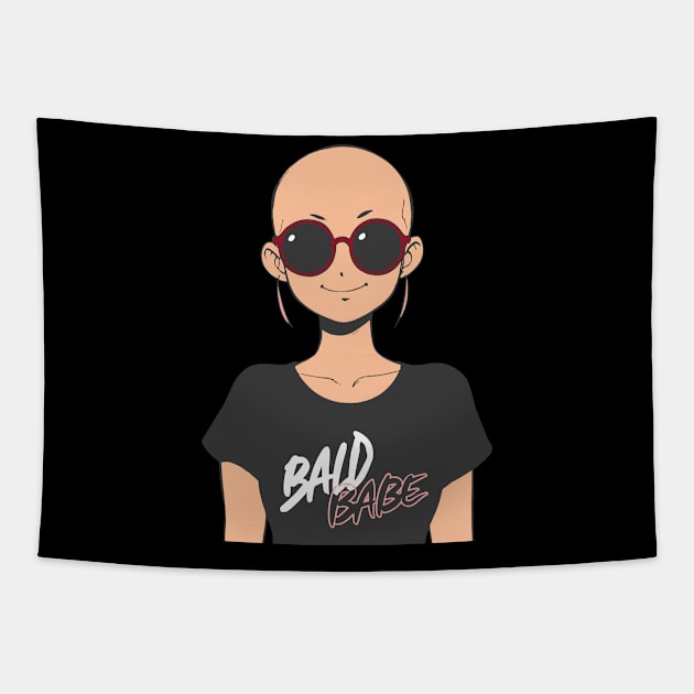 Bald girl Tapestry by VivaVagina