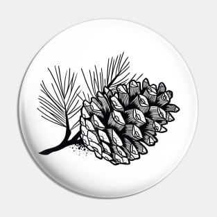 Pine cone Pin