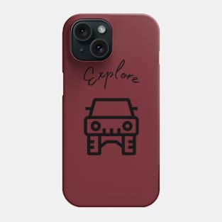 Jeep - Explore Phone Case