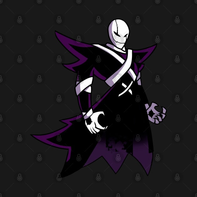 X-Gaster Fnf version Underverse character by Abrek Art