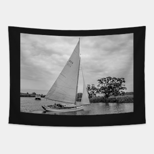 Sailing along the River Bure, Norfolk Broads Tapestry