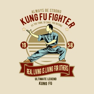 Vintage Kung Fu Fighter T-Shirt