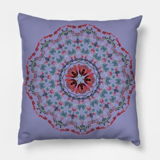 Humming Bird Kaleidoscope Pillow