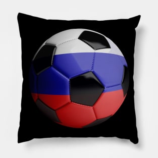 Russian Soccer Ball Pillow