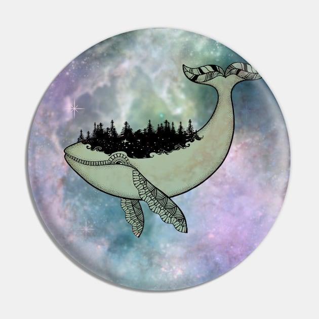 Whale in the universe Pin by Nicky2342