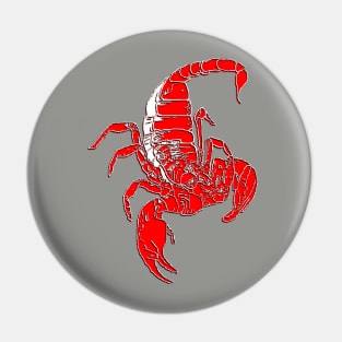 Scorpion 3D Scorpio skorpion Skorpio Pin