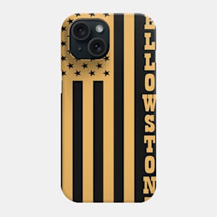 Yellowstone Flag Phone Case