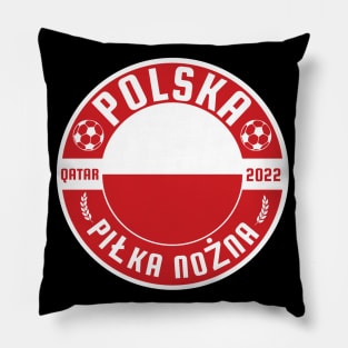 Polska Football Pillow