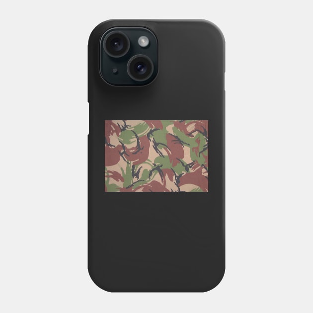 British Army Camouflage Phone Case by Cataraga