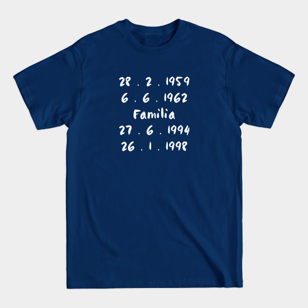 Discover Family dates - Family Birthday - T-Shirt