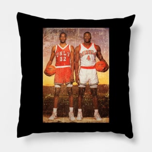 Stacey Augmon and Larry Johnson 1991 Pillow