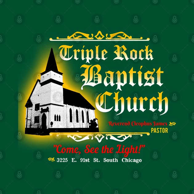 Triple Rock Baptist Church from the Blues Brothers by woodsman