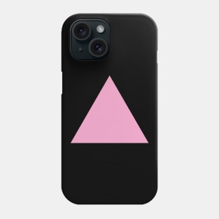 Pink triangle Phone Case