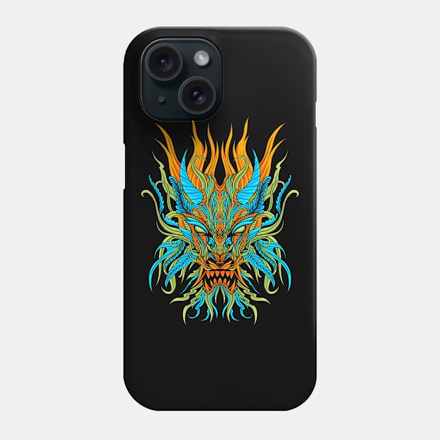 Dragon Ornate Phone Case by Tuye Project