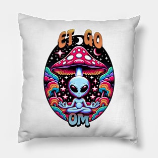 ET Go Om Alien Meditation Pillow