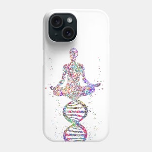 Yoga pose, DNA yoga pose Phone Case