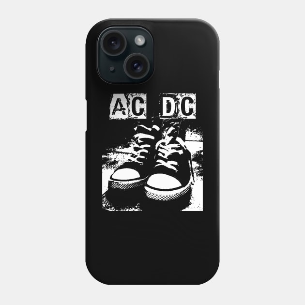 acdc Phone Case by sneaky geek studio