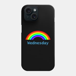 Wednesday Rainbow Phone Case