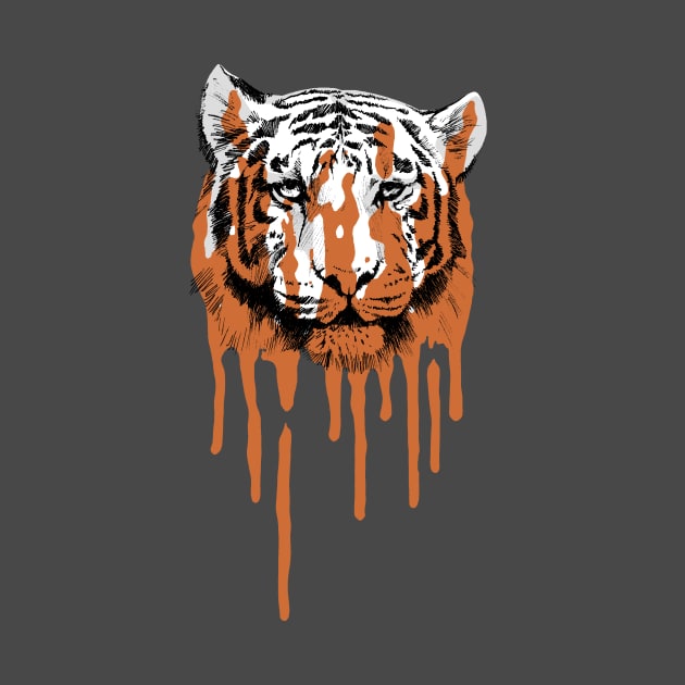 Melting Tiger by JFells