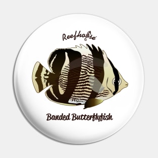 Banded Butterflyfish Pin