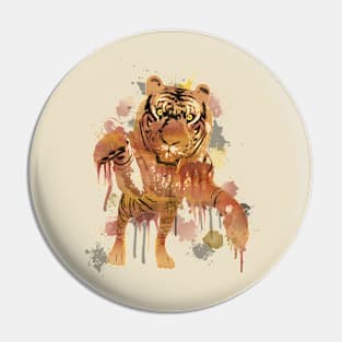 Tiger Splash! Pin