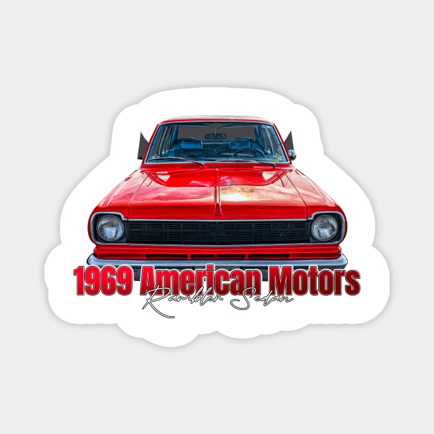 1969 American Motors Rambler Sedan Magnet by Gestalt Imagery