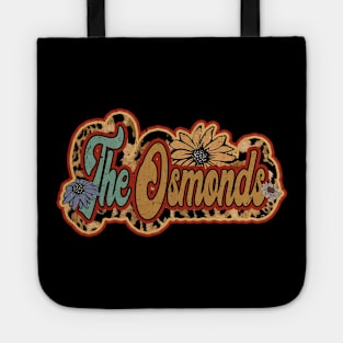 Personalized Flowers Osmonds Proud Name Vintage Beautiful Tote