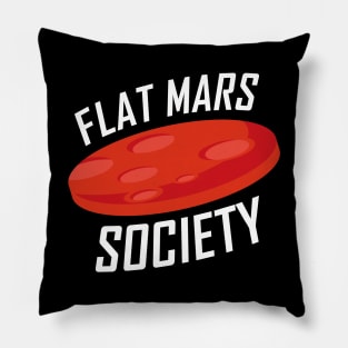 Flat Mars Society Pillow