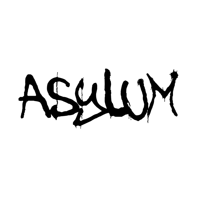 ASYLUM Signature Tee (White) by asylumofficial