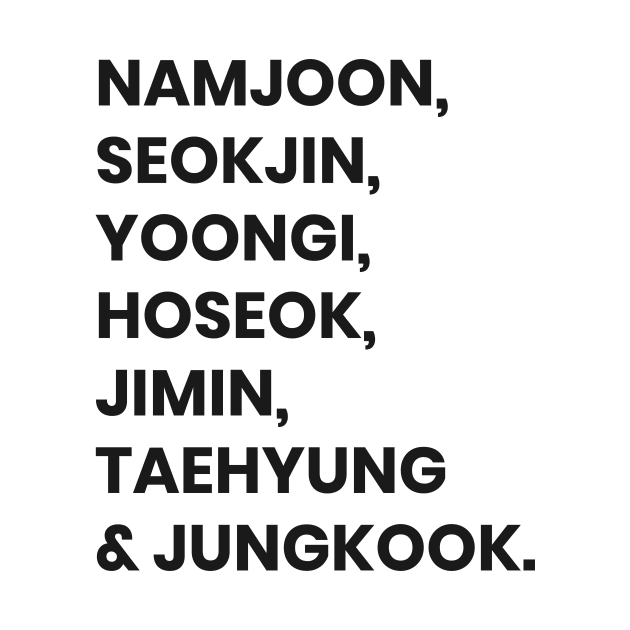 BTS FANCHANT WHITE (BTS) by goldiecloset