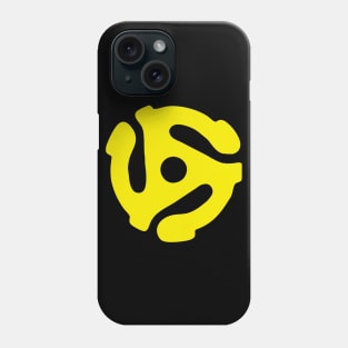 45 RPM - Record Spindle Adapter Phone Case