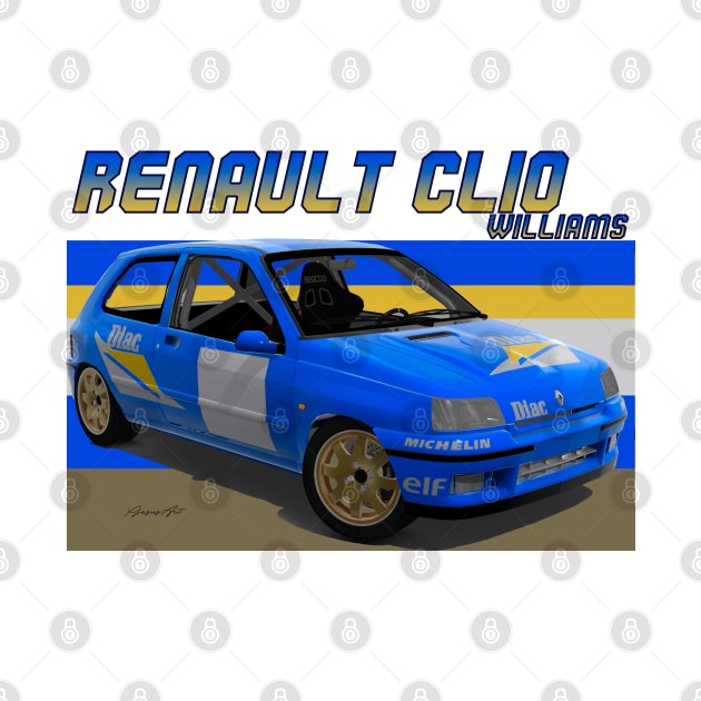 Renault Clio Williams by PjesusArt