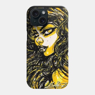 Yellow Portrait Phone Case