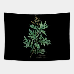 Witch herbs. Mugwort Tapestry