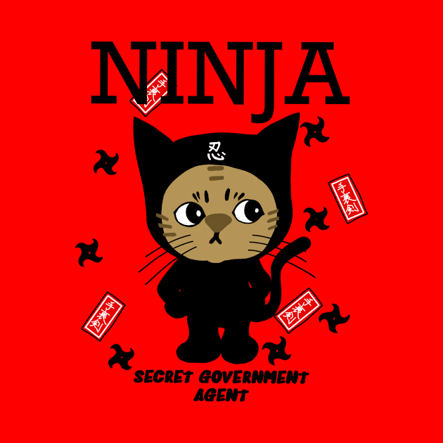 Ninja cat by yumiyoshi4