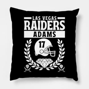 Las Vegas Raiders Adams 17 Edition 2 Pillow