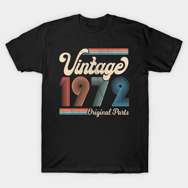 Discover Vintage 1972 - Vintage 1972 - T-Shirt