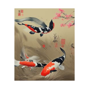 The Art of Koi Fish: A Visual Feast for Your Eyes 16 T-Shirt