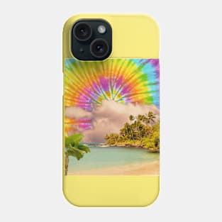 Hippie Tie Dye Palm Beach Phone Case