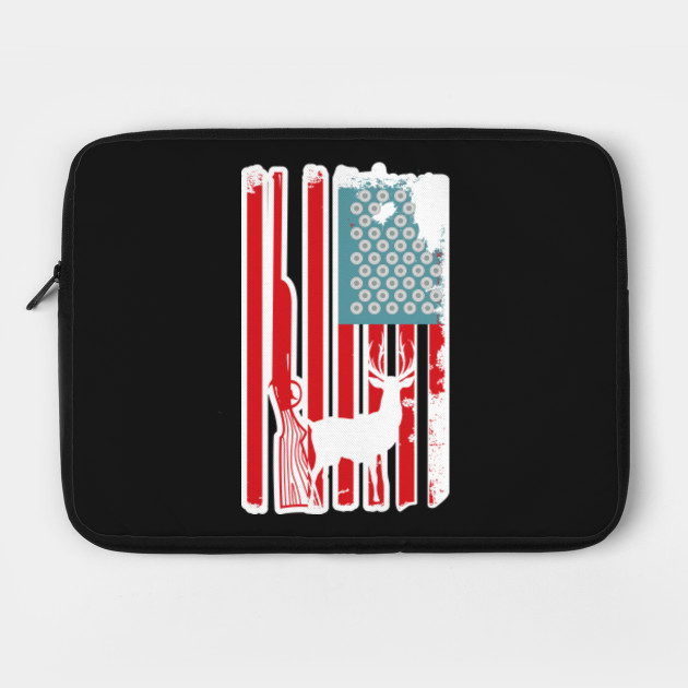Hunting Flag USA Design Art Gift for Hunters