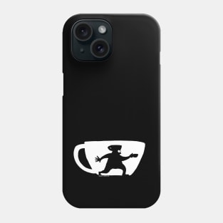 Too Much Coffee Man Signal Phone Case