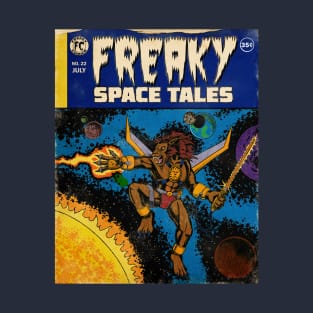 Freaky Space Tales - Sun LIon T-Shirt