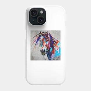 painting ointment horse Phone Case