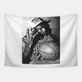 Michael Jordan - Halftone Tapestry