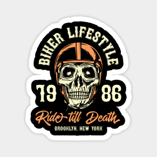 Biker lifestyle Magnet