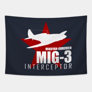 WW2 Russian Fighter - Mig-3 Tapestry