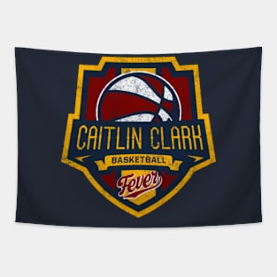 Caitlin Clark Fever Basketball Tapestry