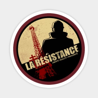 WW2 French Resistance - La Resistance (distressed) Magnet